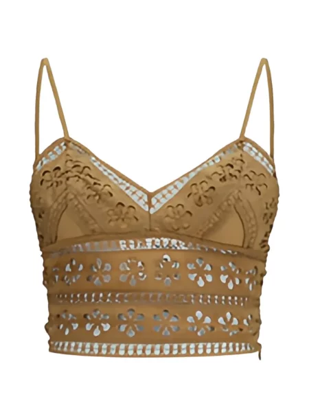 Top Charo Ruiz Ibiza s čipkom