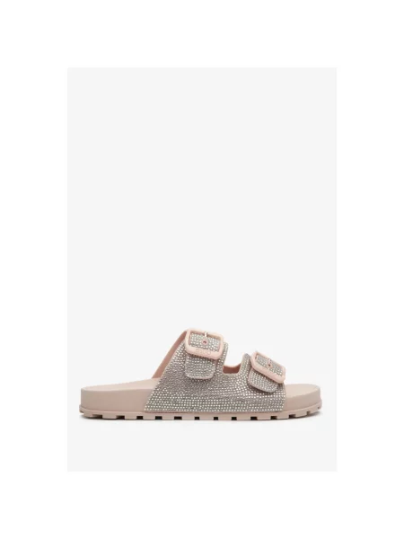 Шлепанцы Estro бежевые