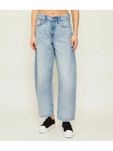 Calvin Klein Jeans Blugi | Relaxed fit | mid rise albastru