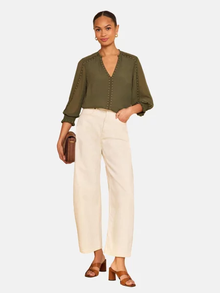 Love & roses Bluză kaki