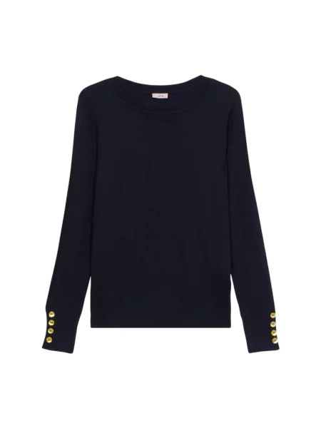 Sweter Oltre niebieski