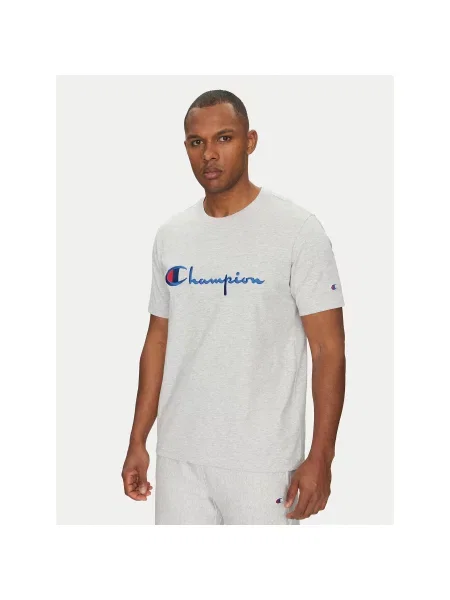 Champion Marškinėliai Standard Fit pilka