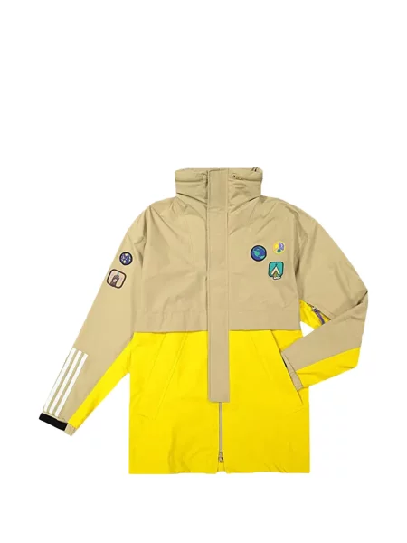 Reversibil hanorac Adidas cu cordon alergare gri