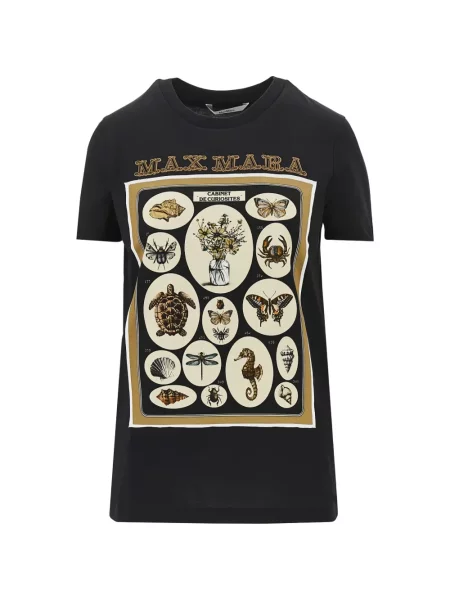 Grafic tricou Max Mara negru