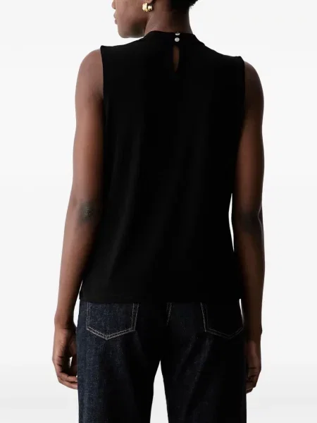 Top Dkny fără mâneci negru