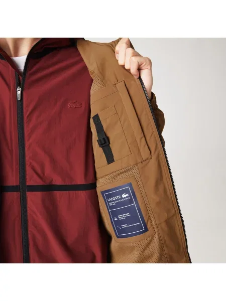Lacoste куртка чоловіча коричнева