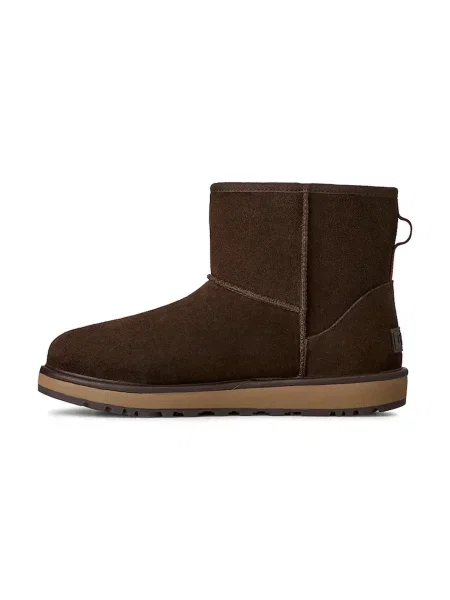 Замшеві чоботи UGG Classic Mini GTX коричневий
