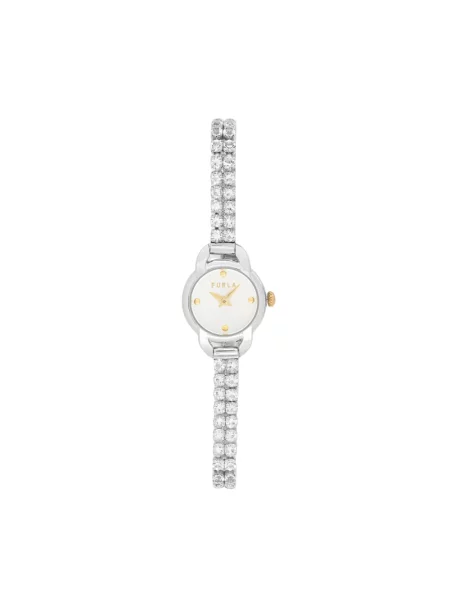 Furla zegarek srebrny szary