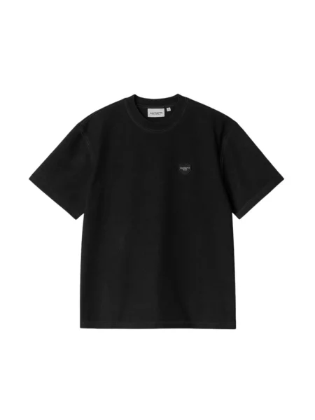 T-shirt o kroju oversized z czystej bawełny model ‘Ingo’ Carhartt Work In Progress czarna