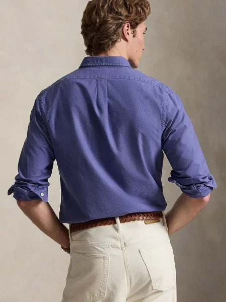 Polo Ralph Lauren cămașă pentru bărbați din albastru