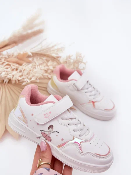 Gyerek sneaker Evento fehér