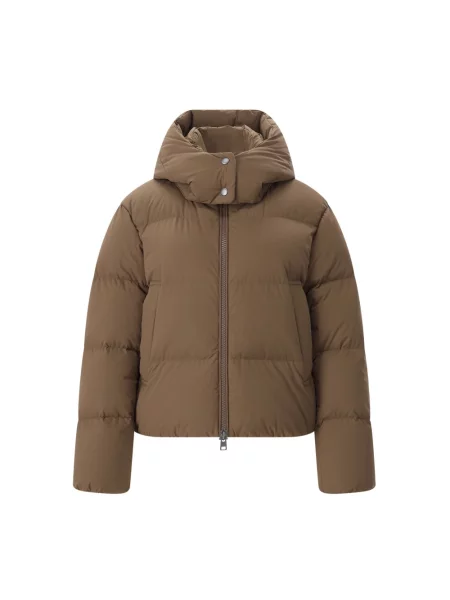 Kurtka puchowa Woolrich brązowa