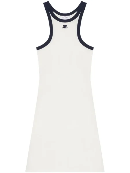 Rochie Courreges de costum alb