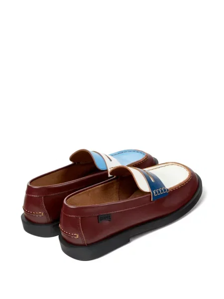 Pantofi loafer Camper din piele roșu