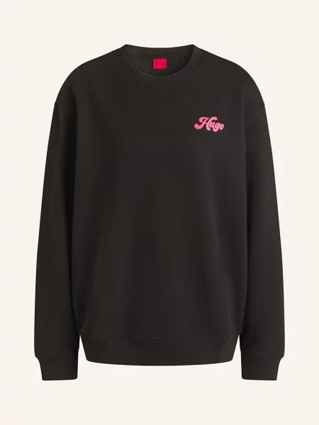 Bluza HUGO Classic Crew różowy XS czarny