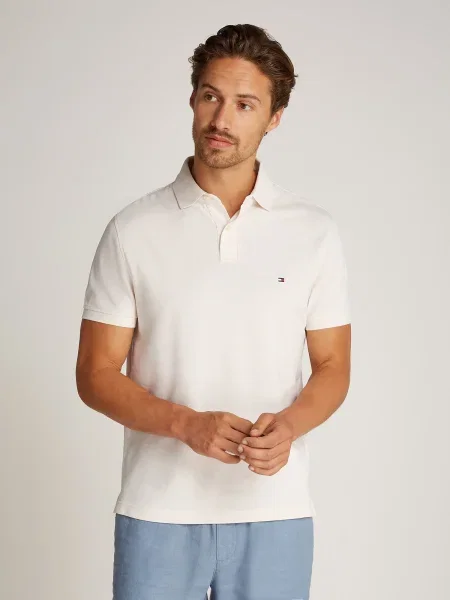 TOMMY HILFIGER Tricou CORE pastel galben