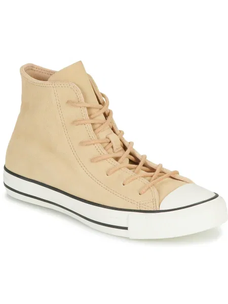 Szarvasbőr félcipő Converse bézs