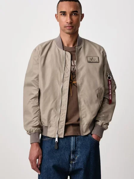 Alpha Industries geacă bomber pentru bărbați TTC bej
