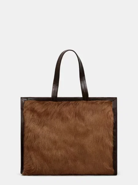 Andersson Bell torebka Linus Fur brązowy
