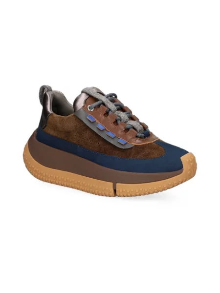 Sneakersy 4ccccees zamszowe brązowe