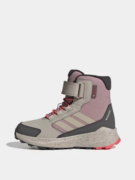 Детские ботинки Adidas фиолетовые