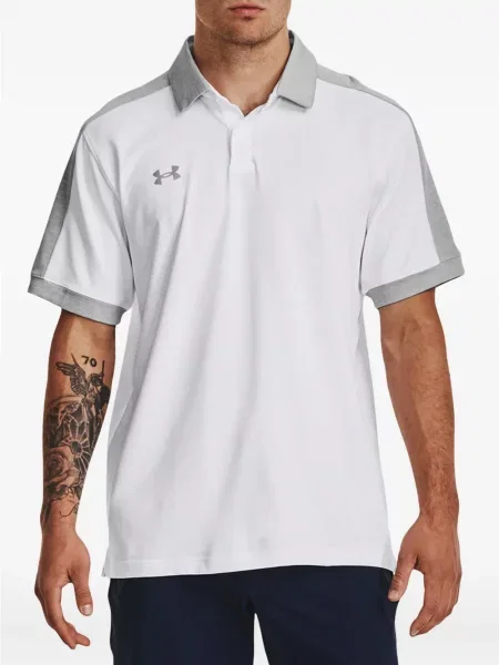 Tricou polo Under Armour alb