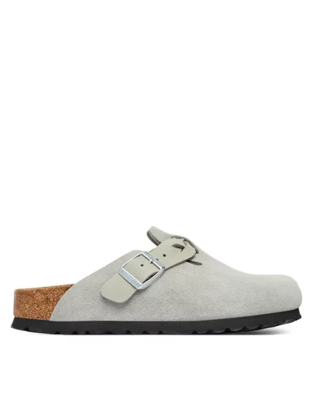 Pantofle Birkenstock šedé
