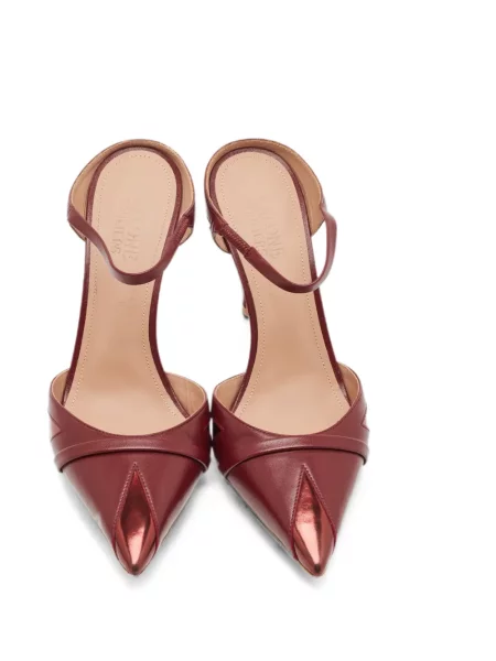 Bőr mules Malone Souliers piros