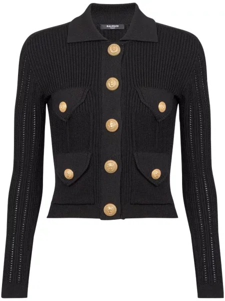 Cardigan Balmain negru