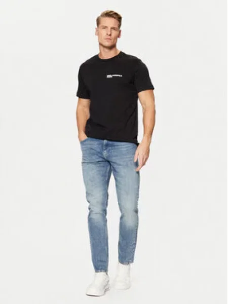 Tričko Karl Lagerfeld Jeans černé