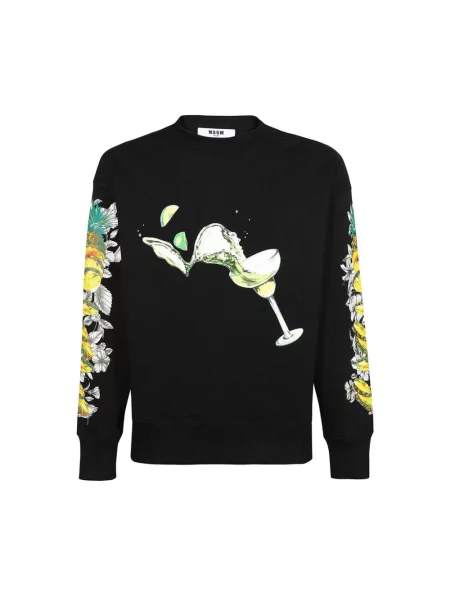 Bluza Msgm ze sznurkiem czarna
