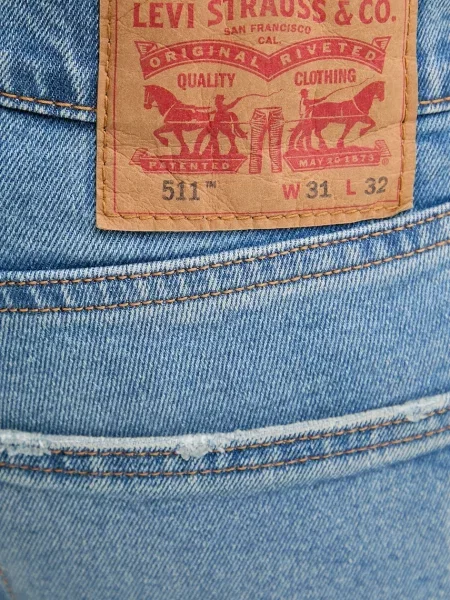 Levi's jeansy niebieski