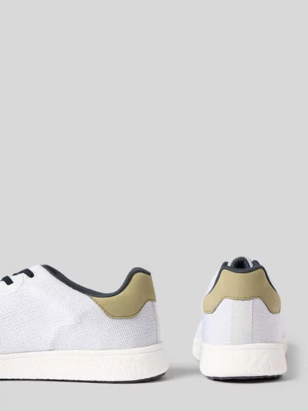 Sneakersy z logo model „Victory” Bugatti białe