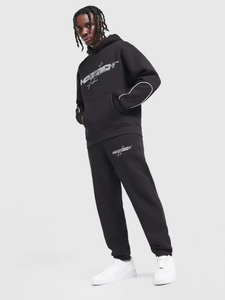 Hoodrich Spodnie Ryder czarne