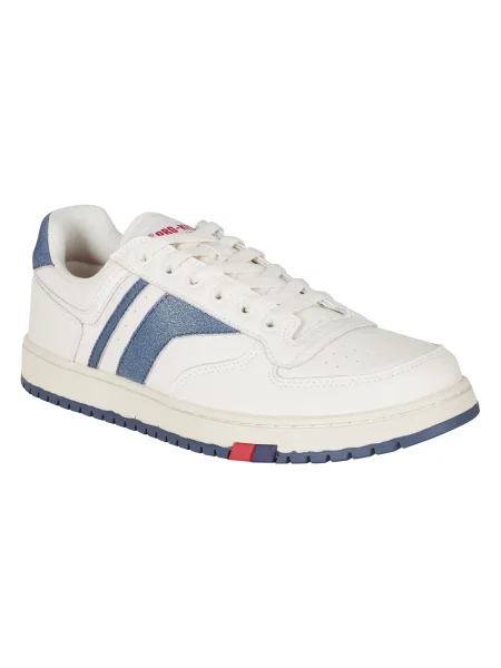 Sneakersy Pro Keds skórzane białe