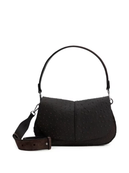 Δερμάτινη τσάντα shopper Gianni Chiarini καφέ
