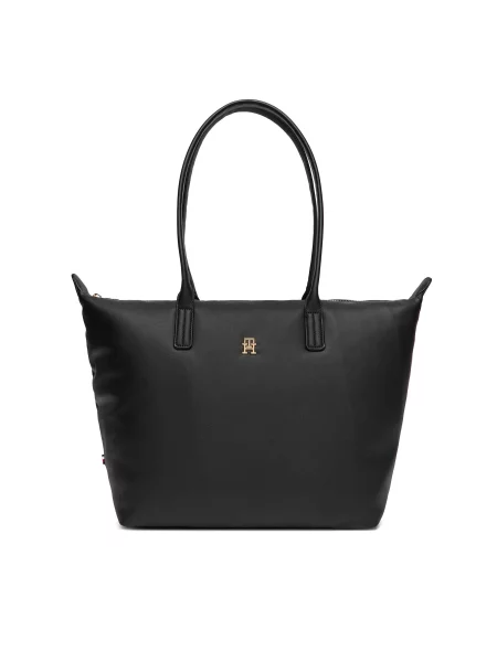 Shopper torbica Tommy Hilfiger črna