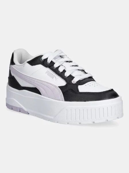 Кожени маратонки Puma SPORTY STREET лилаво виолетово