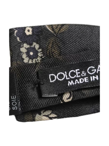 Krawat Dolce And Gabbana czarny
