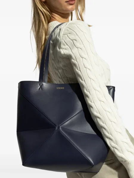 Geantă shopper Loewe albastru