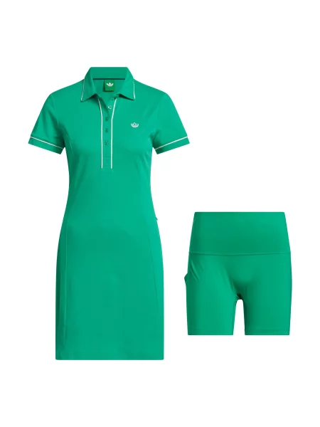 ADIDAS PERFORMANCE Sportovní šaty zelená bílá