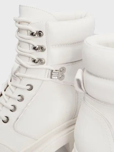 Кожаные ботинки Prpy белые