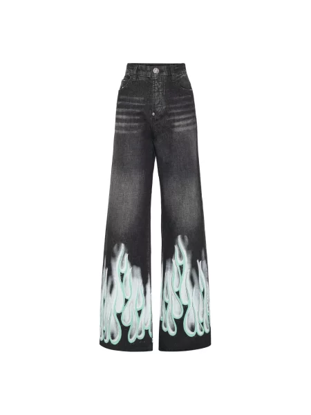 Spodnie Philipp Plein czarne