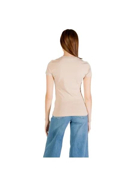 Guess T-Shirt beżowy