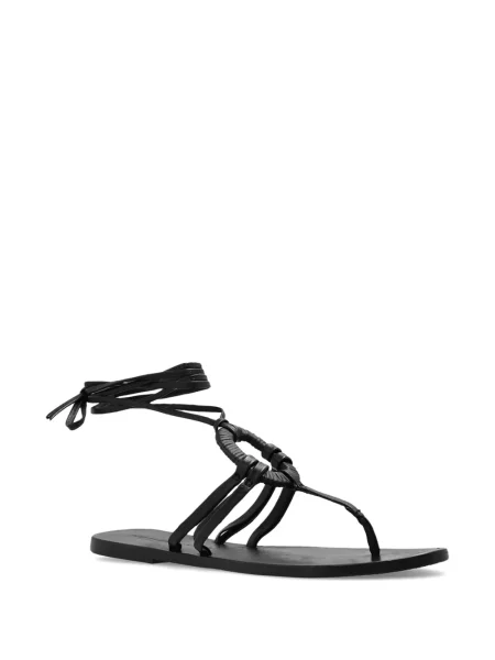 Sandale Manebi din piele negru