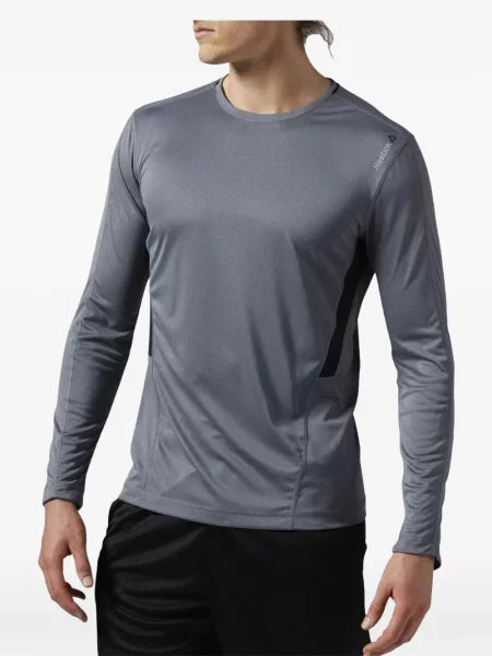 Tricou Reebok lung gri
