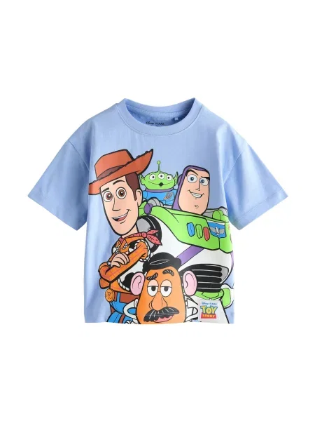 Next Tricou Toy Story deschis / maro / verde albastru