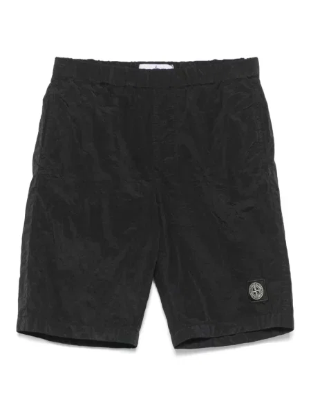 Szorty dziecięce Stone Island czarne