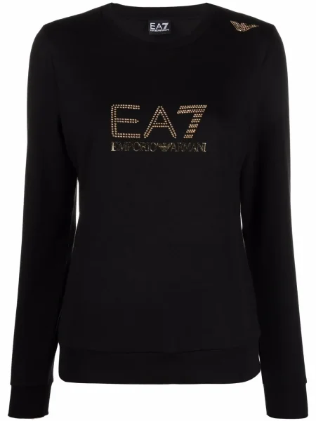 Tricou Ea7 Emporio Armani lung negru