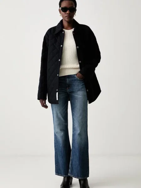 A.P.C. демісезонна куртка з додаванням вовни blouson georges